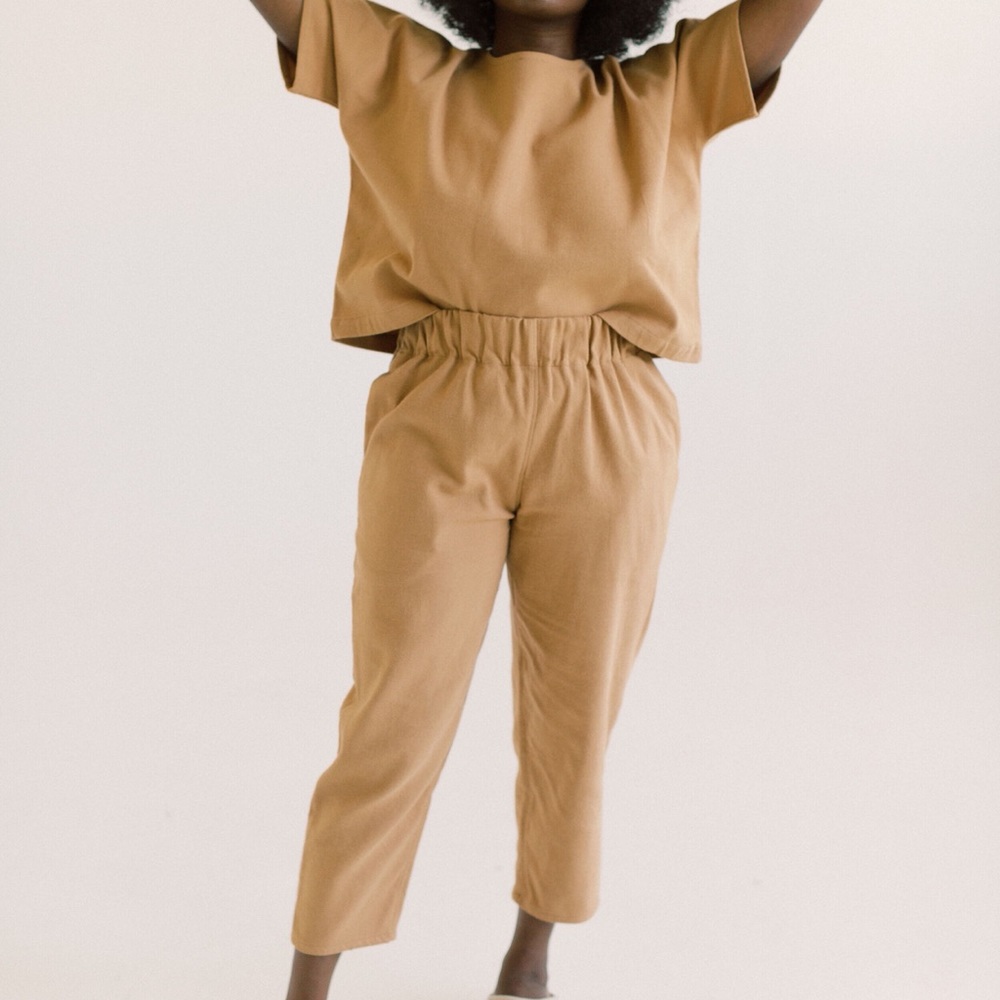 Eli & Barry Pant 1 in organic cotton twill